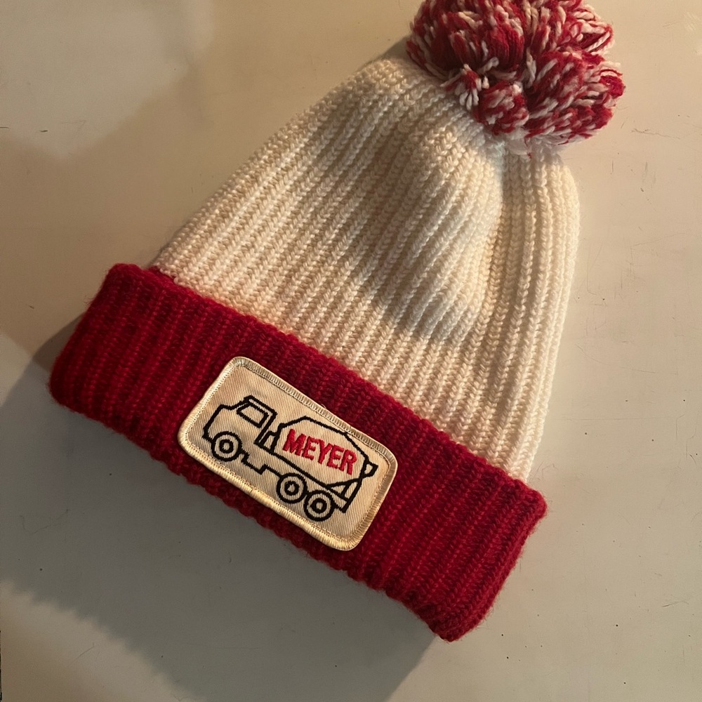 MEYER DUMP TRUCK PATCH HAT -  Kids Beanie